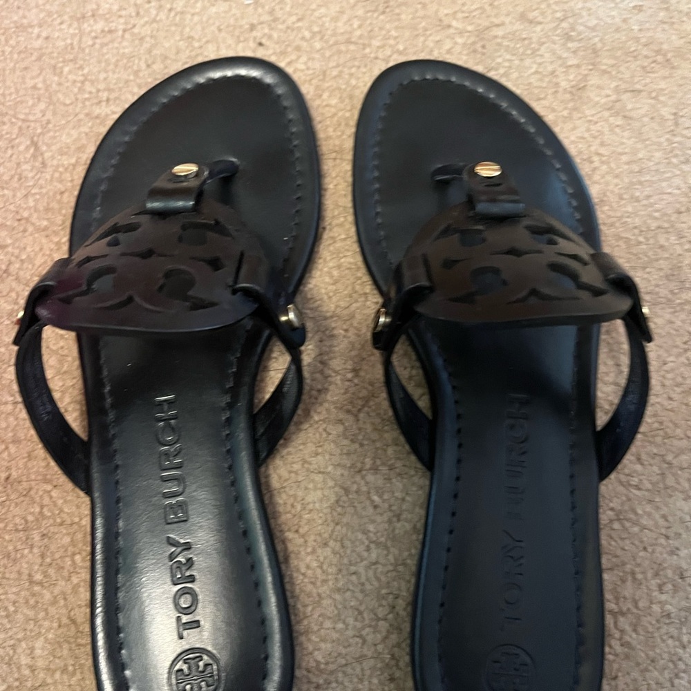 Tory Burch sandals.  Like new. Only worn once